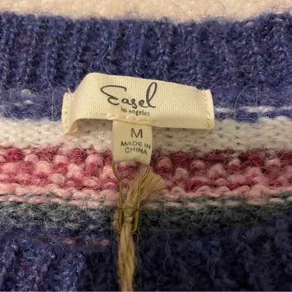 EASEL striped sweater-medium NWT - Picture 5 of 7